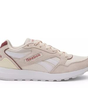Reebok Women's Pink and White Sneakers